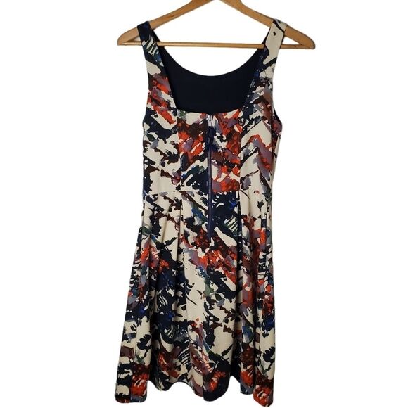 Anthropologie Maeve Capelle Flare Dress Size Small - Picture 3 of 8